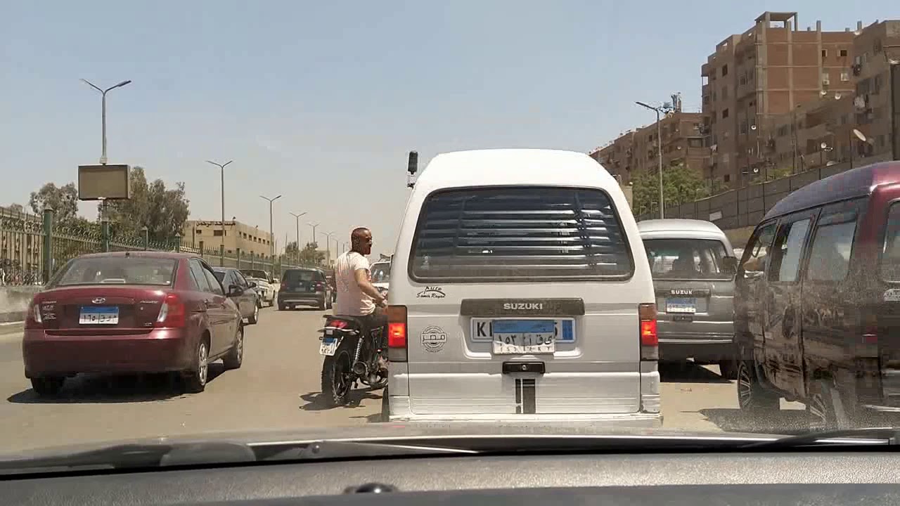 Port Said Street to Y. Abass St. in Nasr City on a quiet Thursday (yes, this happens!)