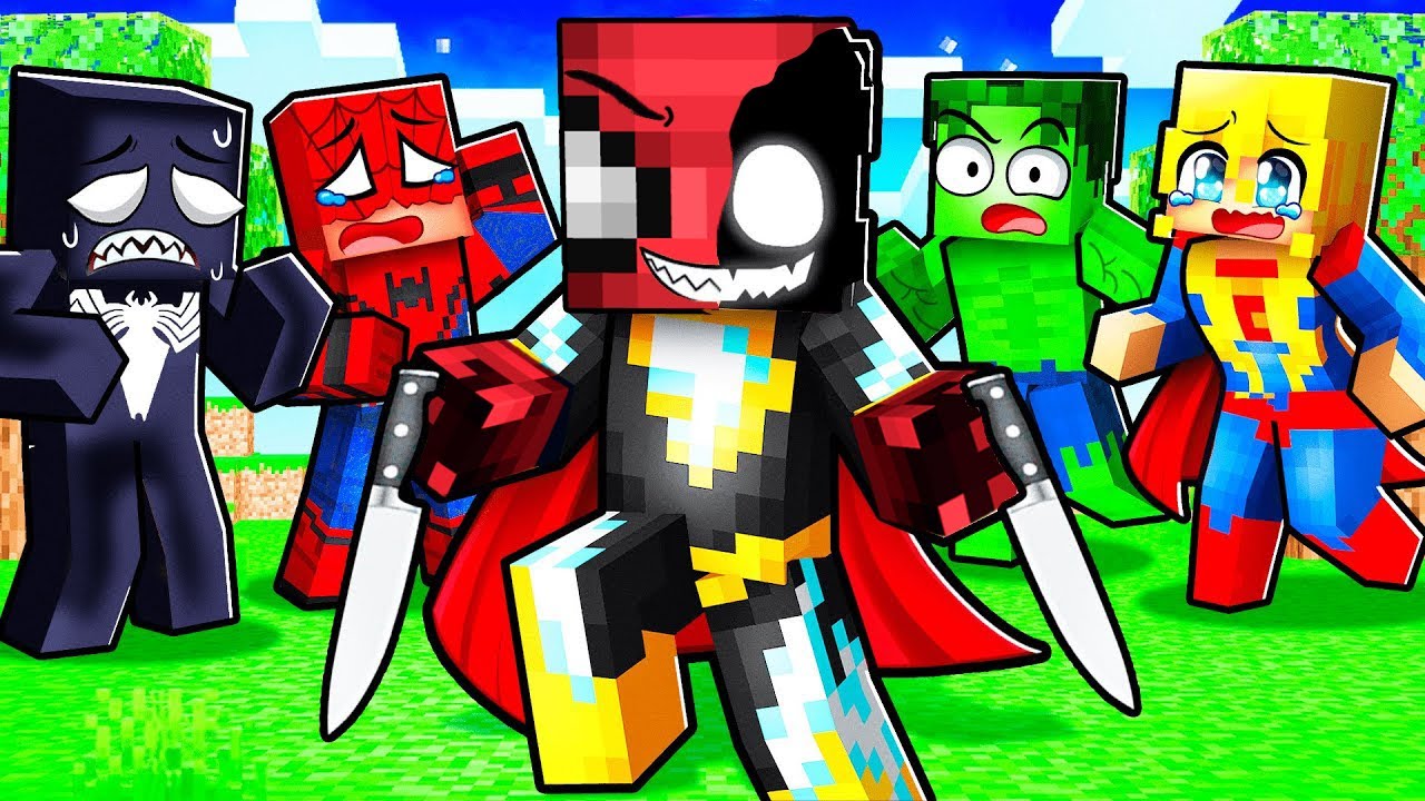 KAHRAMANLAR  OKULU SÜPER GÜCÜM🔥🦸‍♂️- Minecraft