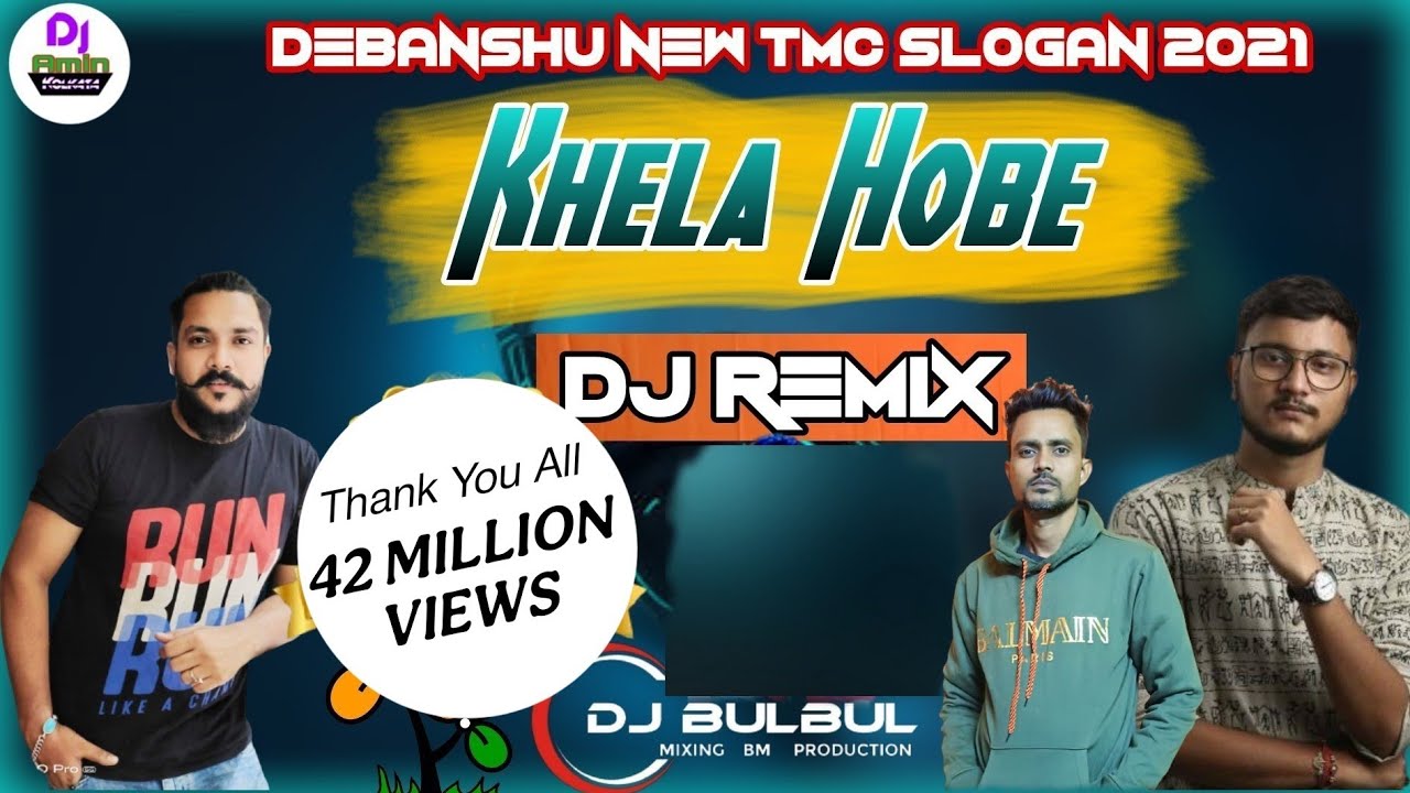 Khela Hobe | Debangshu Slowgan |&nbsp;Dj Remix | New Tmc Dj Song 2021 | Dj BulBul Mixing | Dj AminKolkata