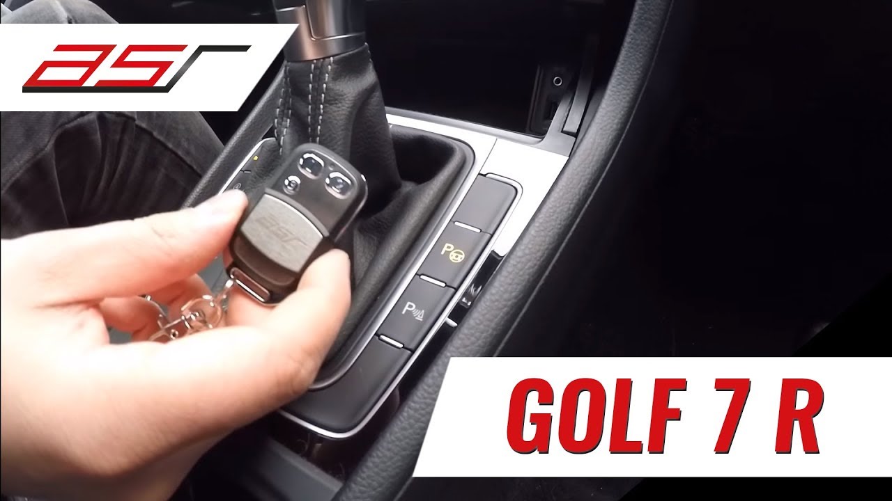 Golf 7 R - Klappensteuerung über Fernbedienung und Serientaster - asr-component