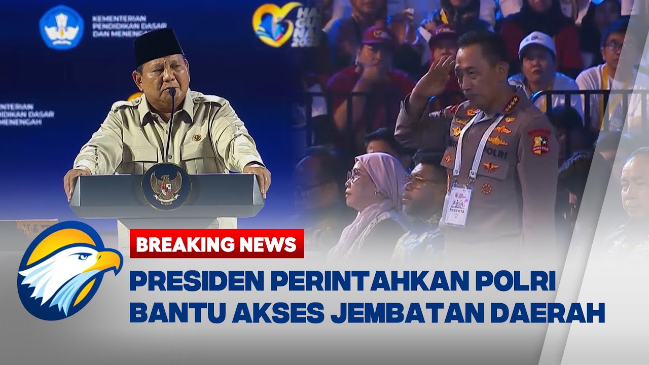 Presiden Prabowo Perintahkan Polri Bantu Akses Jembatan di Daerah
