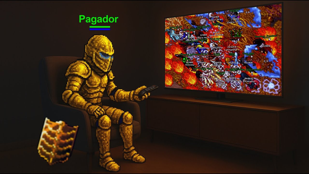Destruction of the Pagadores by CHORA NO HELP - Aurera Global 💀 [TIBIA] 4K