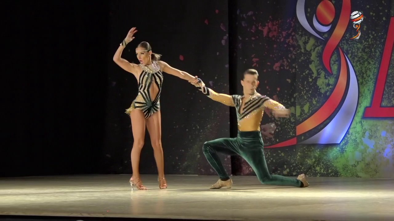Emek & Busra, Turkey, Salsa On 2 Couple Pro, Semifinal, WLDC 2016