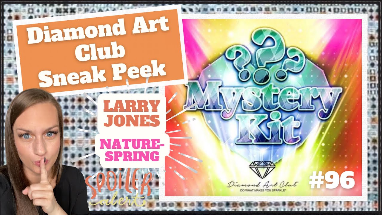 Набор «Тайна Diamond Art Club» № 96 (Природа-Ларри Джонс-Весна) Предварительный просмотр!