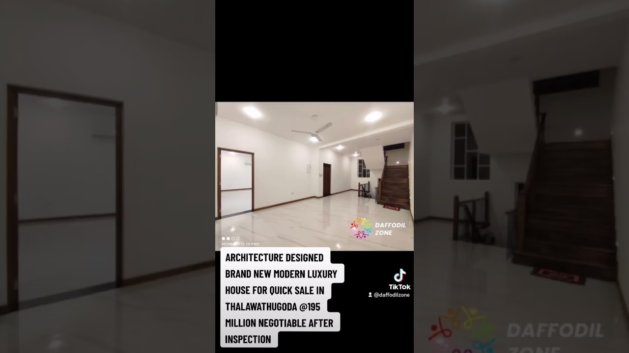 LUXURY HOUSE FOR QUICK SALE IN THALAWATHUGODA @195 MILLION NEGOTIABLE AFTER INSPECTION