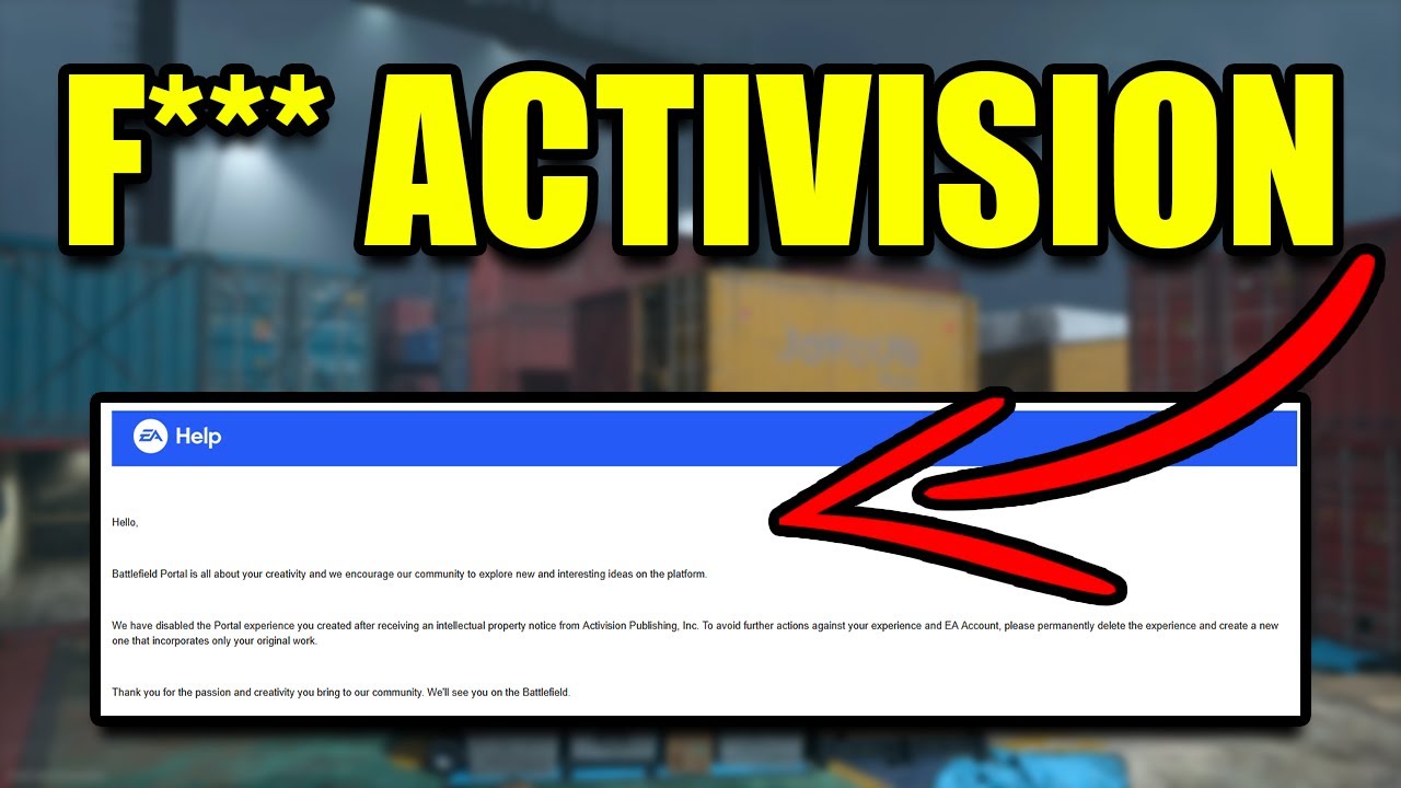 Activision is COPYRIGHT STRIKING Battlefield 6 while the community is distracted over F***ING SKINS