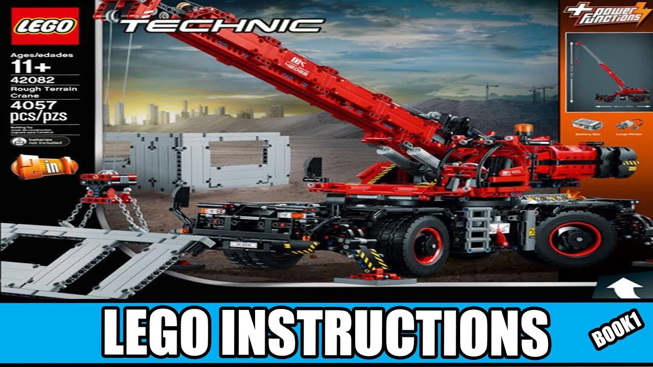 LEGO Instructions | Technic | 42082 | Rough Terrain Crane | Book 1