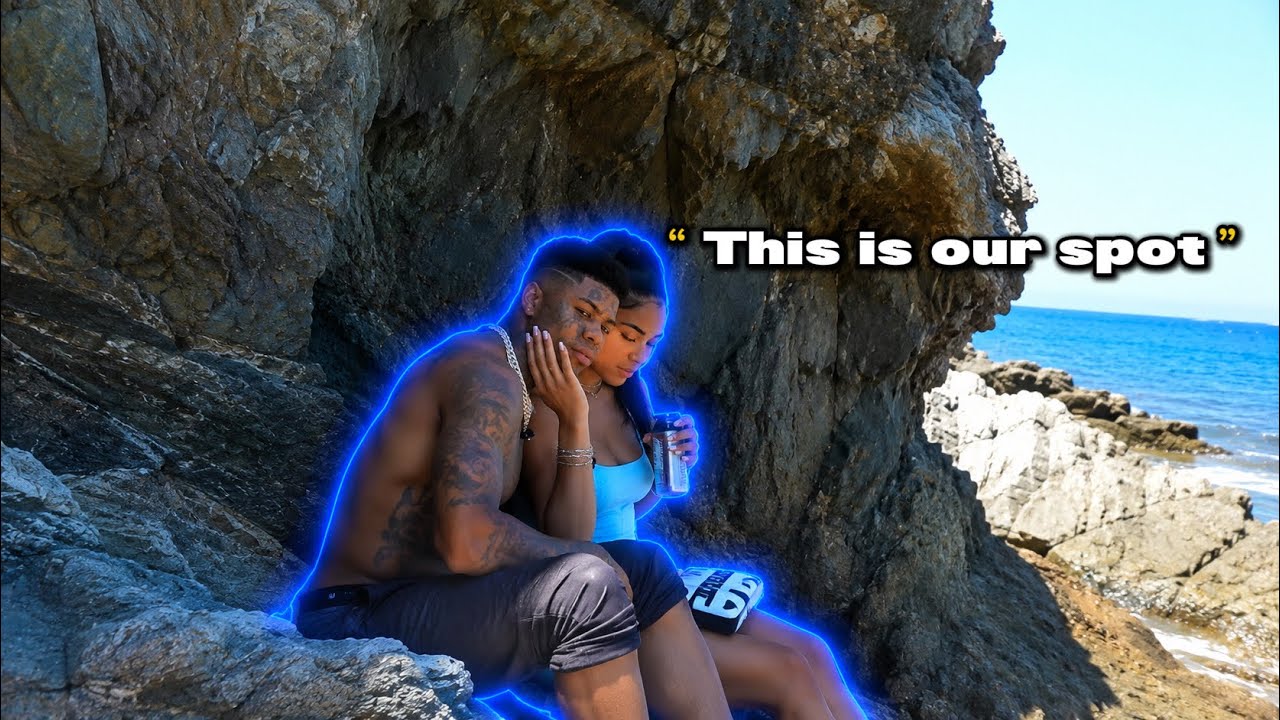 Blueface & Ashley Spend a Day On The Beach (Catalina Island)