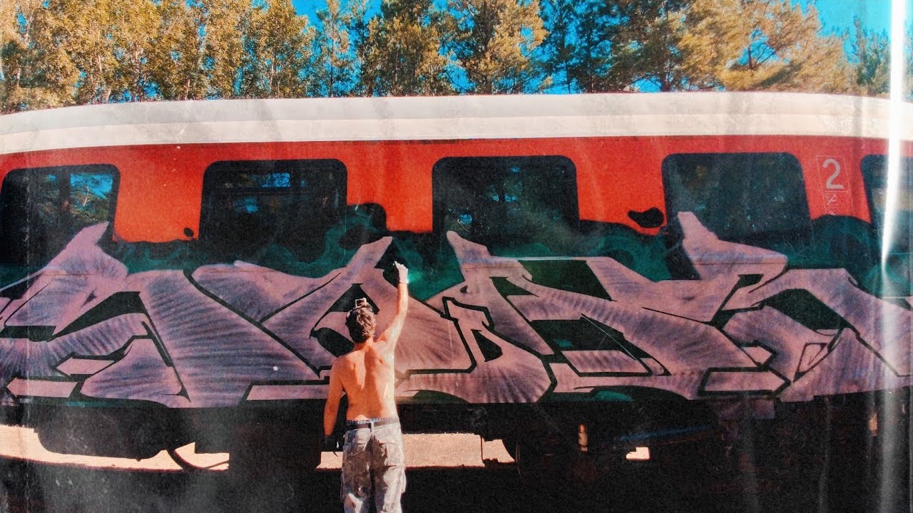 DAYTIME GRAFFITI TRAIN - SPOARE