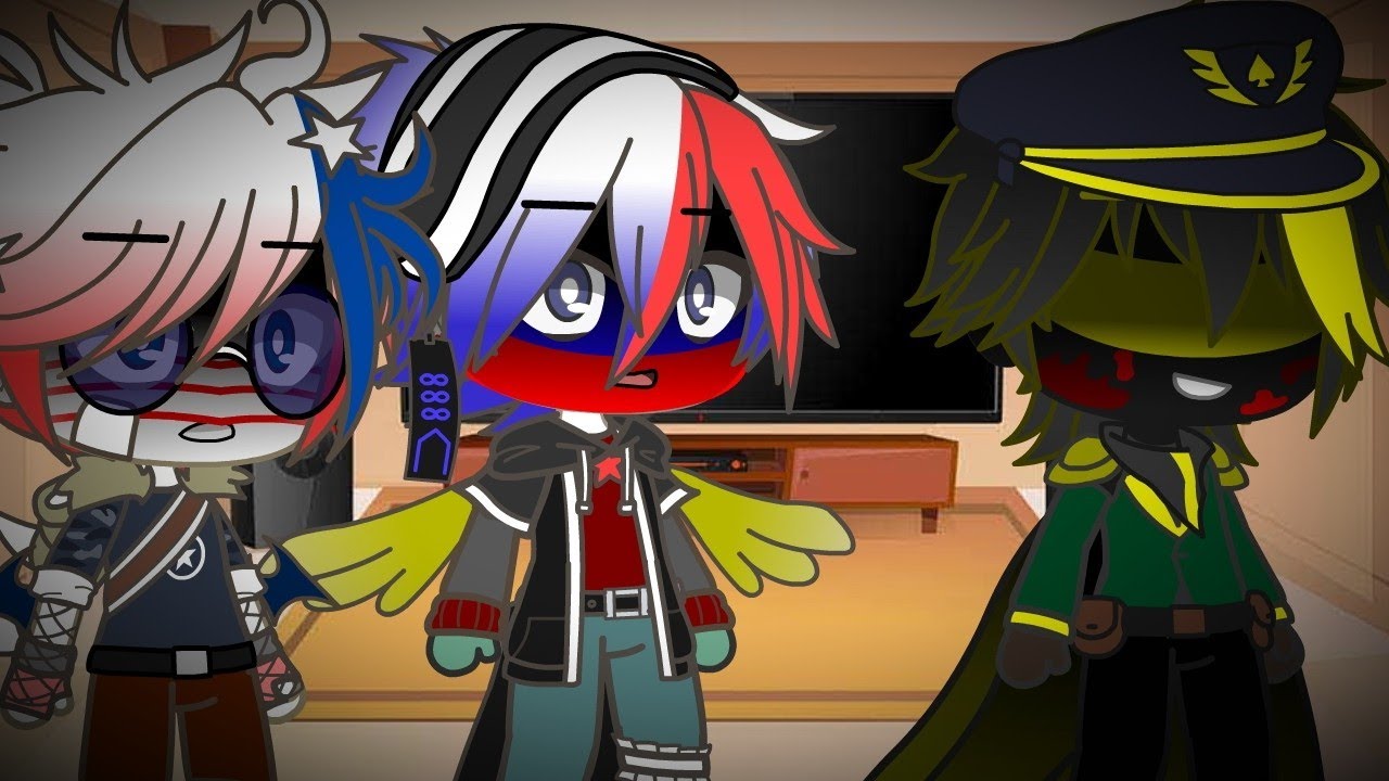 Countryhumans react to great trial