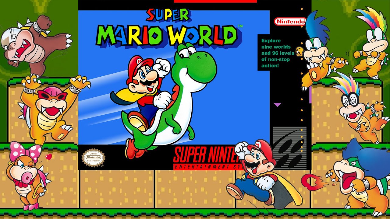 Super Mario World (SNES) - [Longplay]