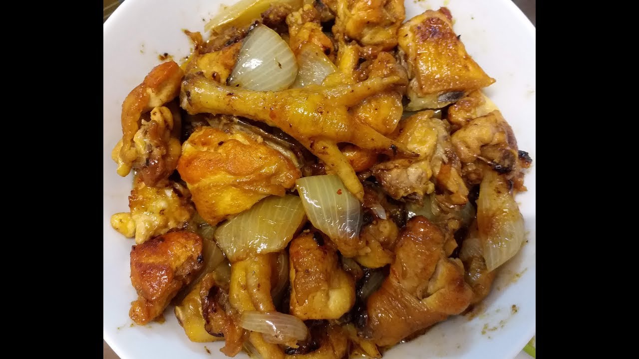 【20無限】 : 洋蔥炆雞 stewed chicken with onion