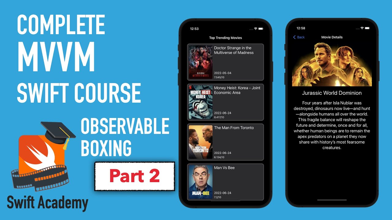 iOS MVVM Pattern: Creating Main View Model - Part 2
