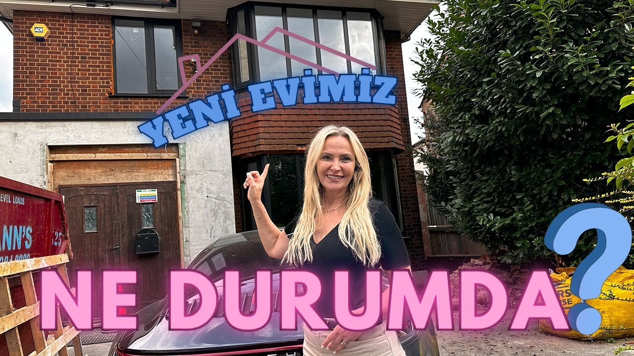 YENI EVIMIZ 5. BÖLÜM  GERİ DÖNDÜK #london  #EV #VLOG