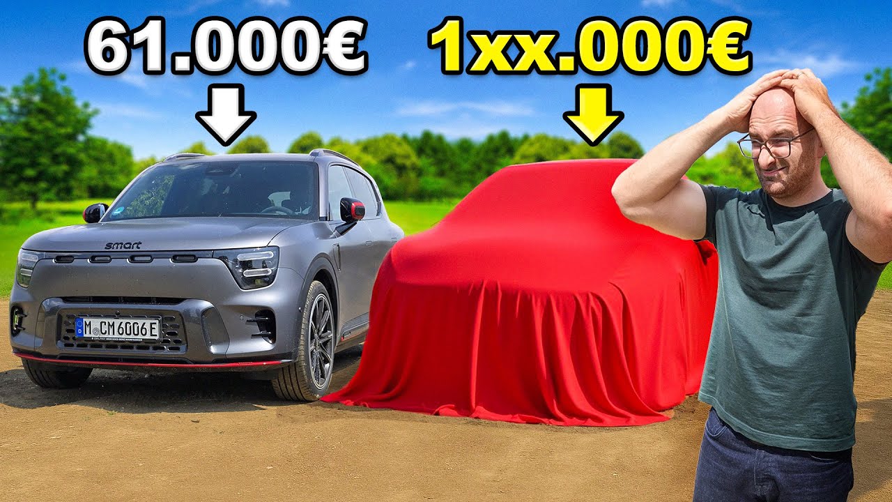 Wenn du den Smart #5 mit einem der BESTEN deutschen E-Autos vergleichst