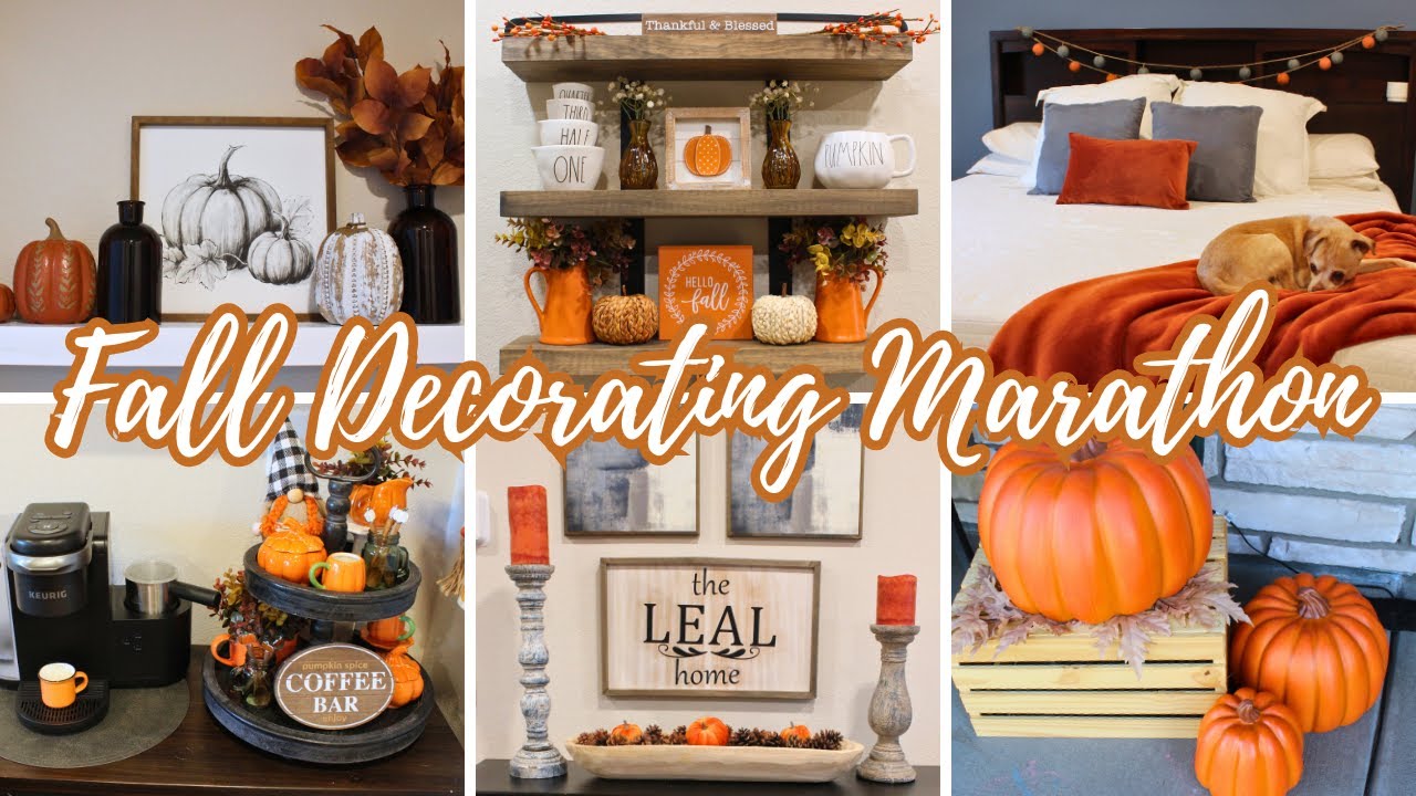 FALL DECORATING MARATHON 2024 | COZY FALL DECOR INSPIRATION FOR EVERY ROOM