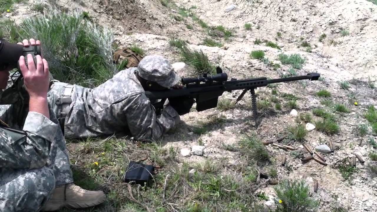 The M107 (Barrett .50 cal)
