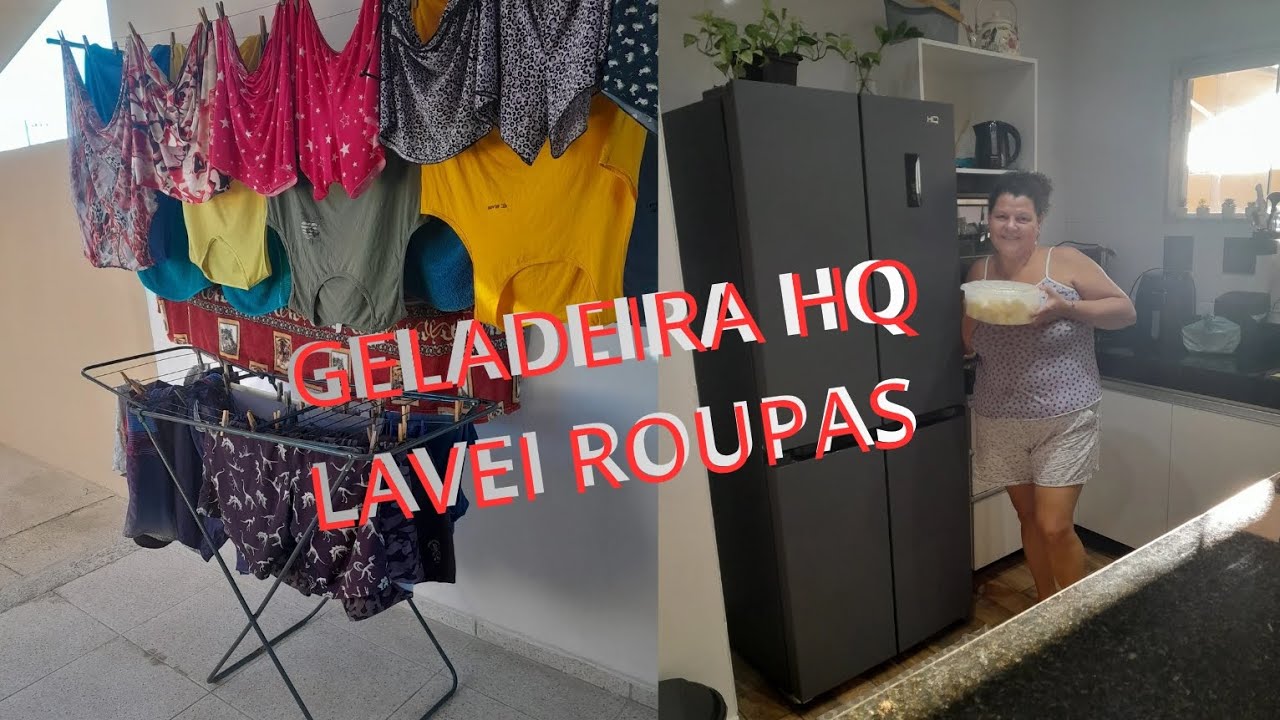 VLOG|ORGANIZANDO MINHA GELADEIRA HQ|MULTIDOOR 426 LITROS|LAVEI MUITAS ROUPAS|Mônica Lage Alves