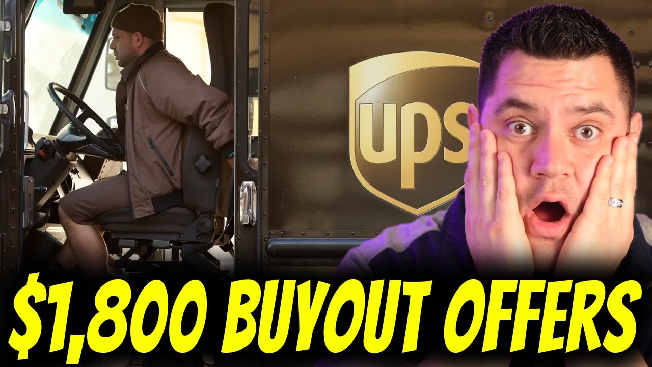 UPS Drivers ANGRY Over Buyout Offer | “$1,800 Is A Slap In The Face”