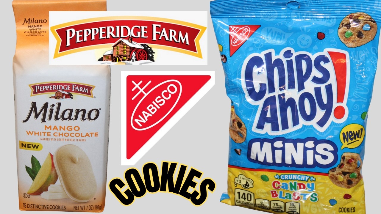 Pepperidge Farm Mango White Chocolate Milano & Chips Ahoy! Crunchy Candy Blasts Minis