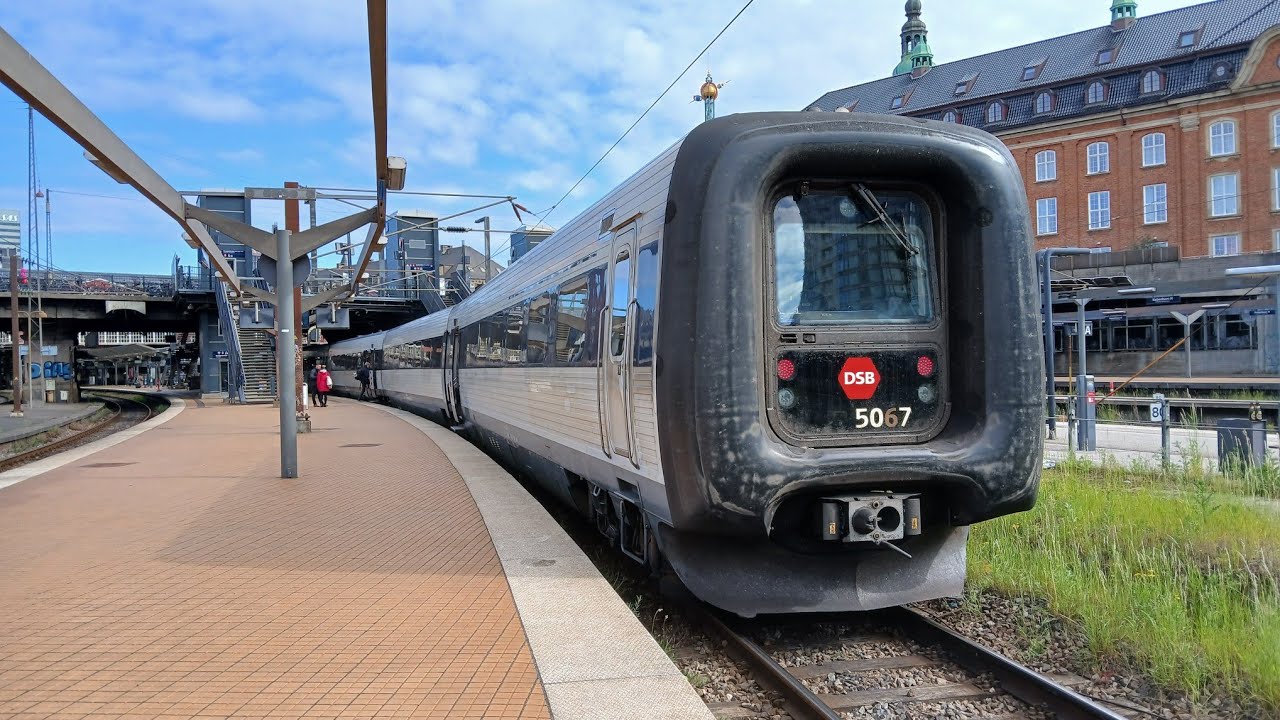 Denmark's unique looking Intercity train