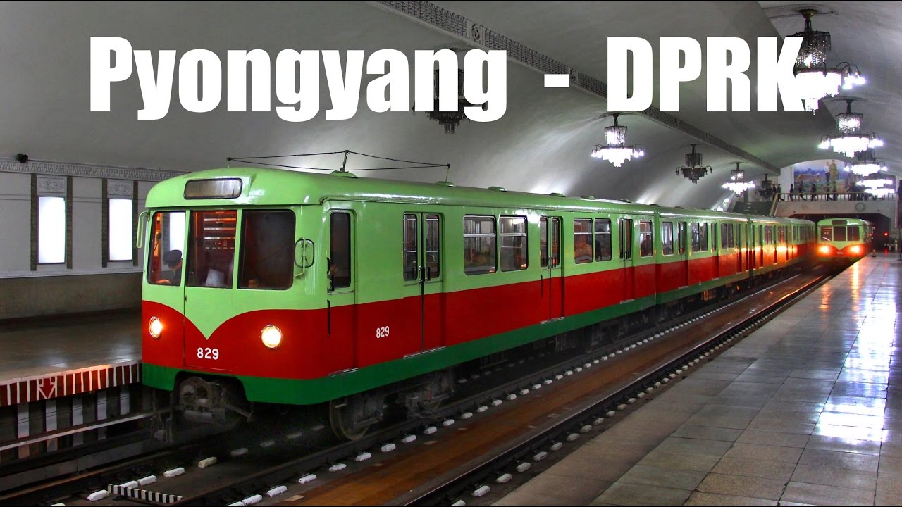 PYONGYANG METRO - complete network  (2015)
