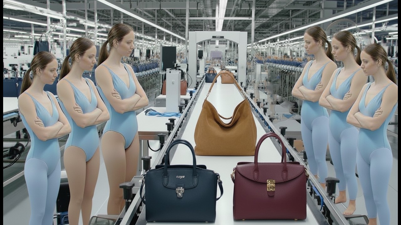 “Advanced Technology in Leather Bag Manufacturing | From Farm to Automated Factory”