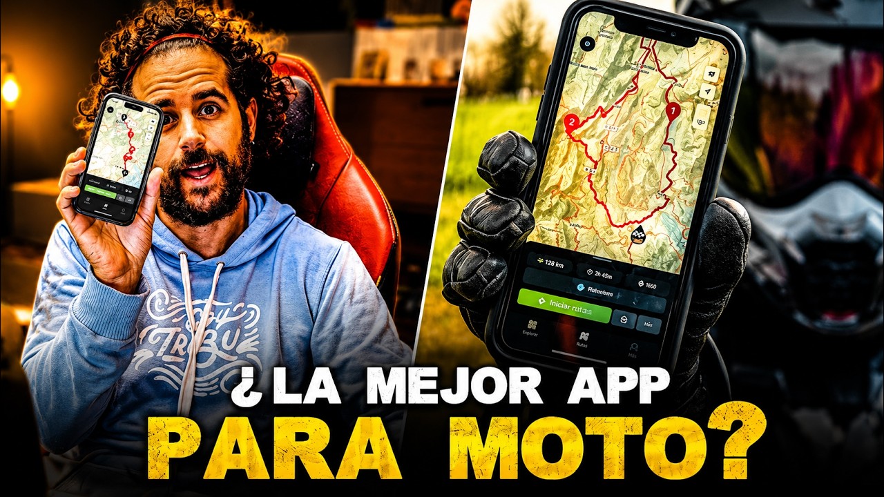 ESTA ES LA MEJOR APP PARA VIAJAR EN MOTO 🗺️ TRUCOS & CONSEJOS PARA CREAR TRACKS, RUTAS y NAVEGAR