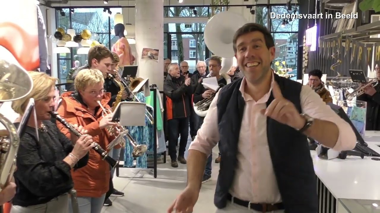Muzikale verrassing voor jarige Wilco Nuvelstijn