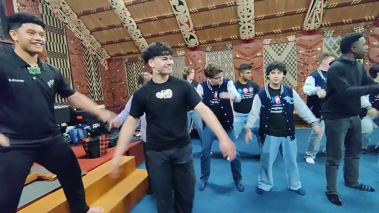 Урок хака с племенем Те Арава и YPC #блог #путешествия #хака #НоваяЗеландия