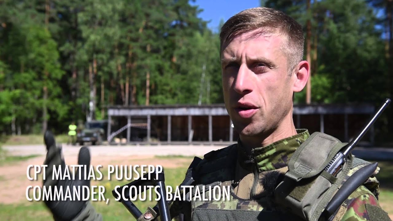 Preparing for Trident Juncture – Scouts Battalion, Estonia