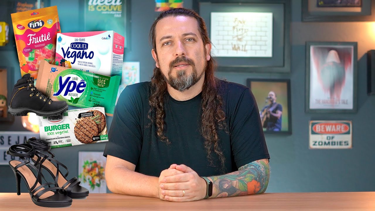 Novos produtos veganos no mercado: alimentos, calçados e limpeza