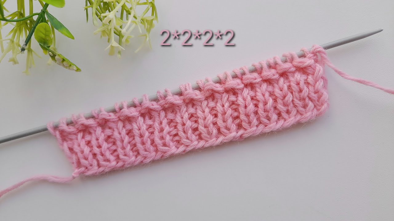 🌼 Ein altes Strickmuster meiner Oma, das einfach immer begeistert
