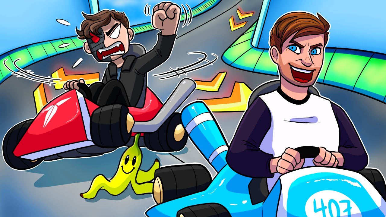 THE CLUTCH VICTORY!! - Mario Kart 8 w/ MiniLadd, Moo Snuckel, Terroriser, Panda and runJDrun!