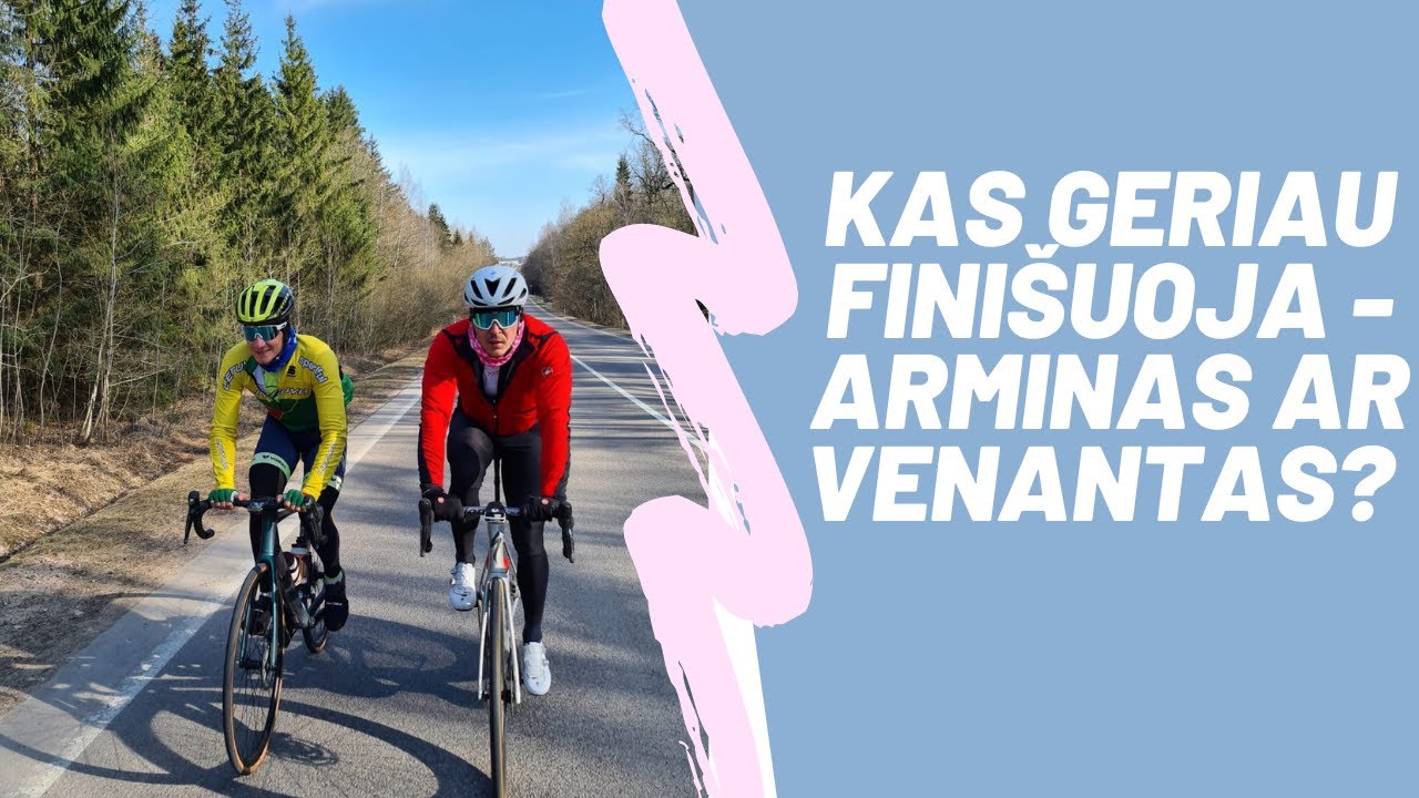 Treniruotės Lietuvoje - kas geriau finišuoja? Ar įmanoma važiuoti treniruotę su XXS dydžio dviračiu