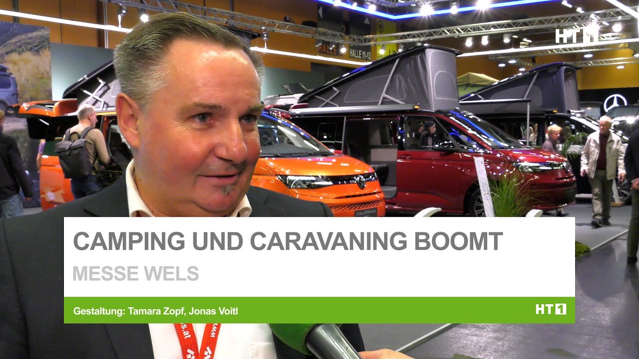 Camping boomt. Das wird bei der diesj&auml;hrigen Caravan Salon Austria in Wels einmal mehr deutlich
