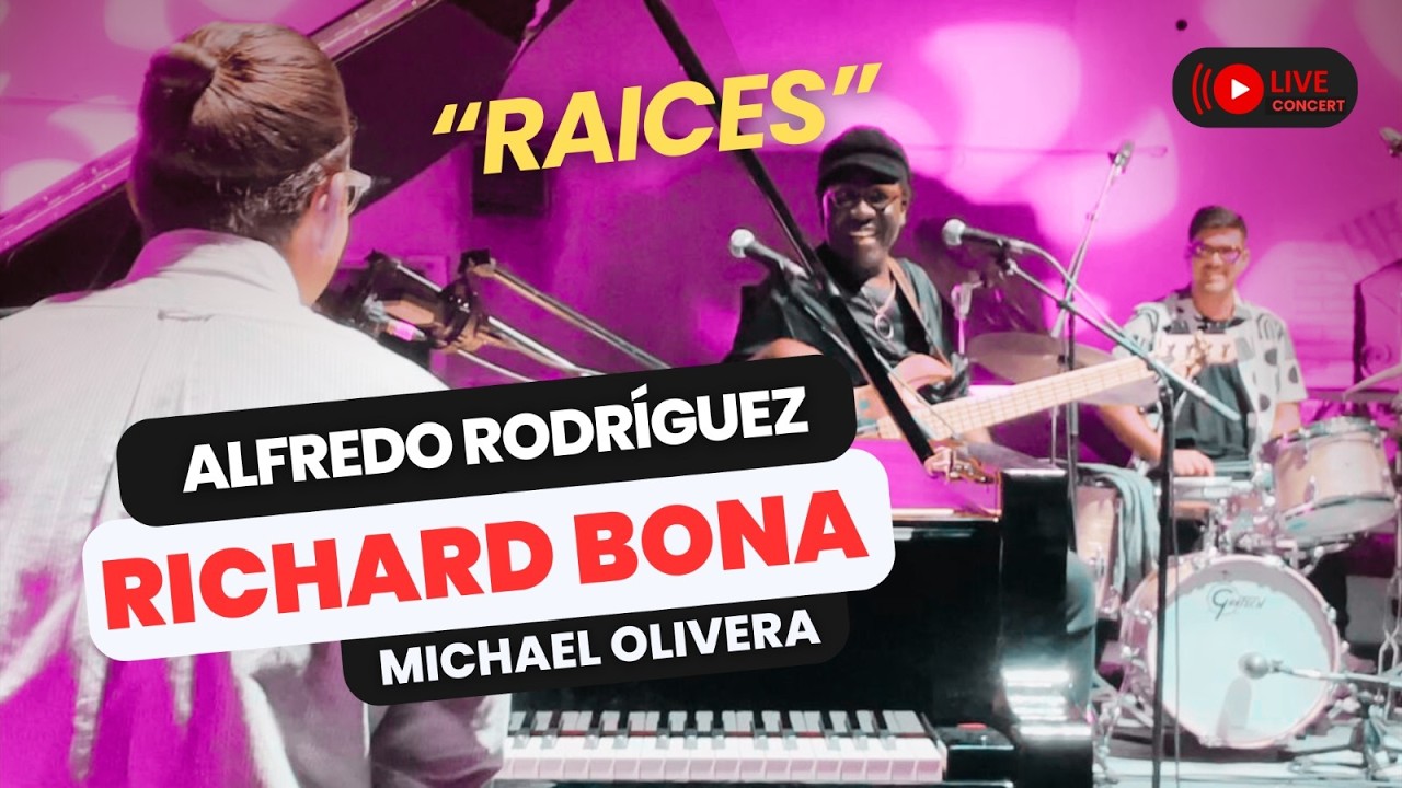 Raices - Alfredo Rodriguez  Richard Bona Michael Olivera TRIO LIVE   part 3/9