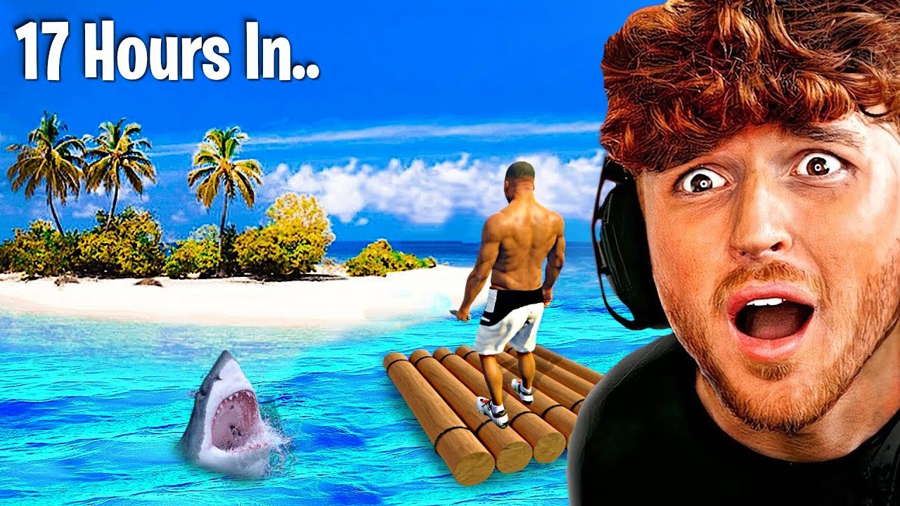 Surviving 24 HOURS On A Stranded Island In GTA 5