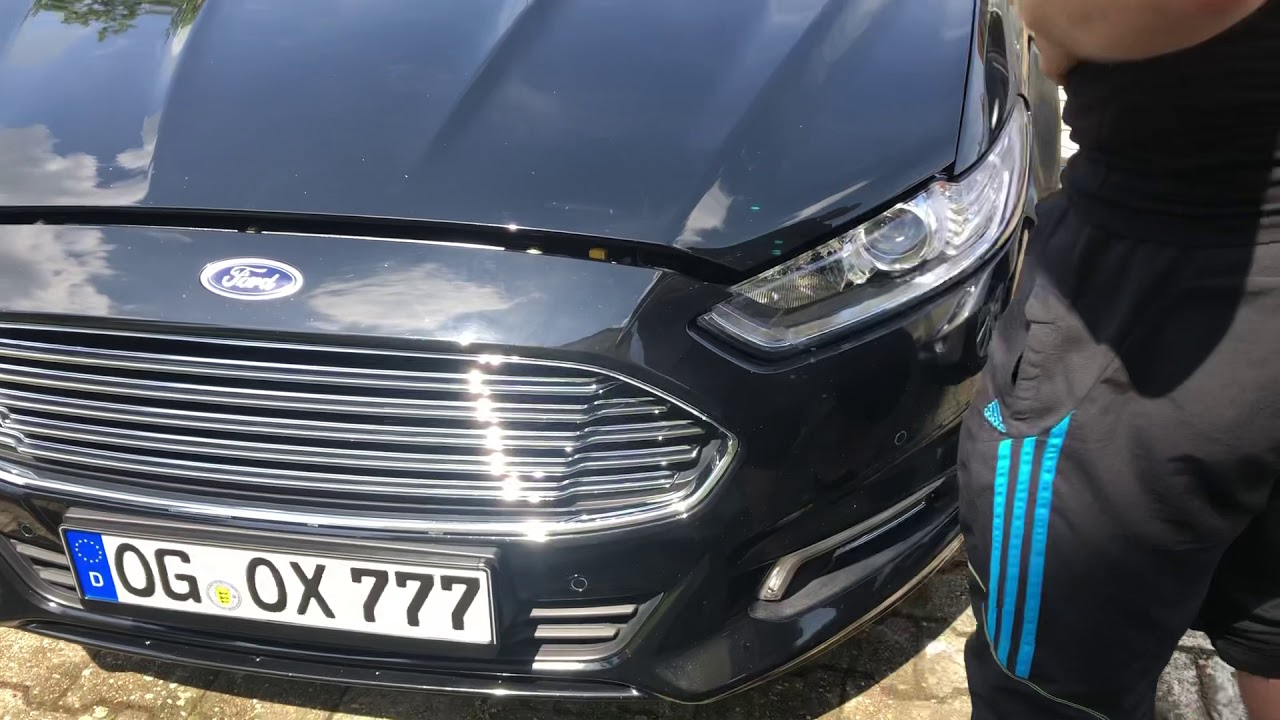 Очень точный и простой инструктаж Замена лампочек передних фар. Ford Mondeo MK5