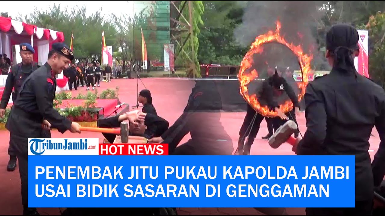 Momen HUT Ke 77 Korps Brimob, Penembak Jitu Pukau Kapolda Jambi Bidik Sasaran di Gengaman