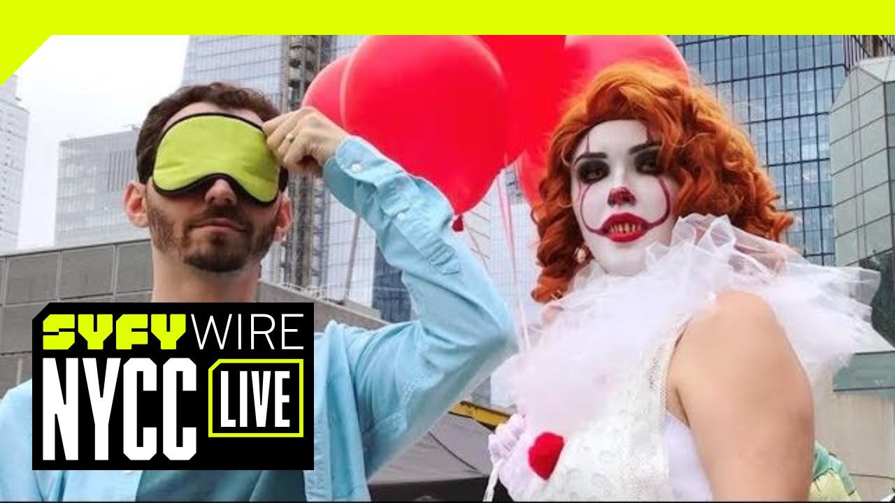 VR180 | 180° Three Questions | New York City Comic Con 2018 | SYFY WIRE
