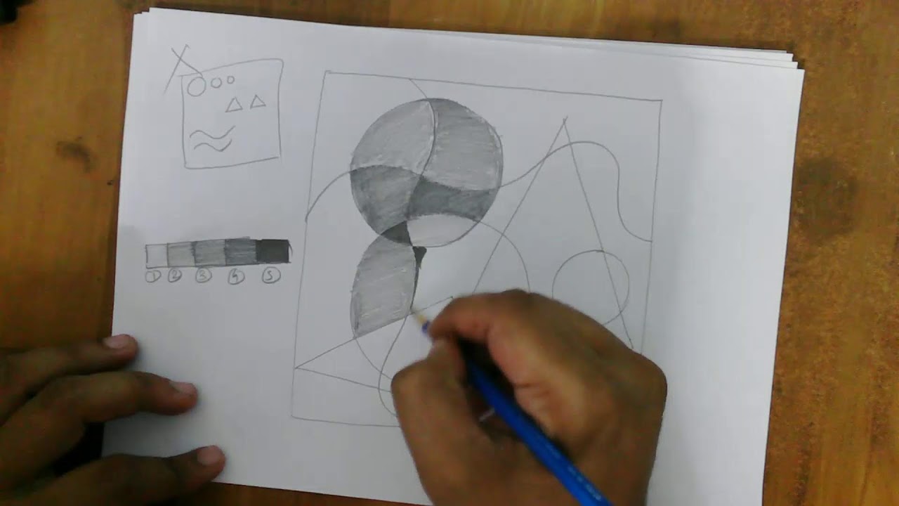 Elementry Design made simple by simple tehniques | #elementry #drawingexam #maharashtra #zpshala