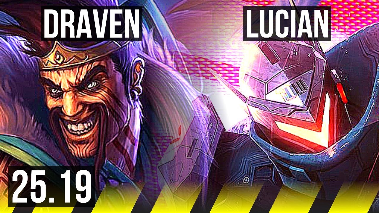 DRAVEN & Alistar vs LUCIAN & Taric (ADC) | KR Master | 25.19