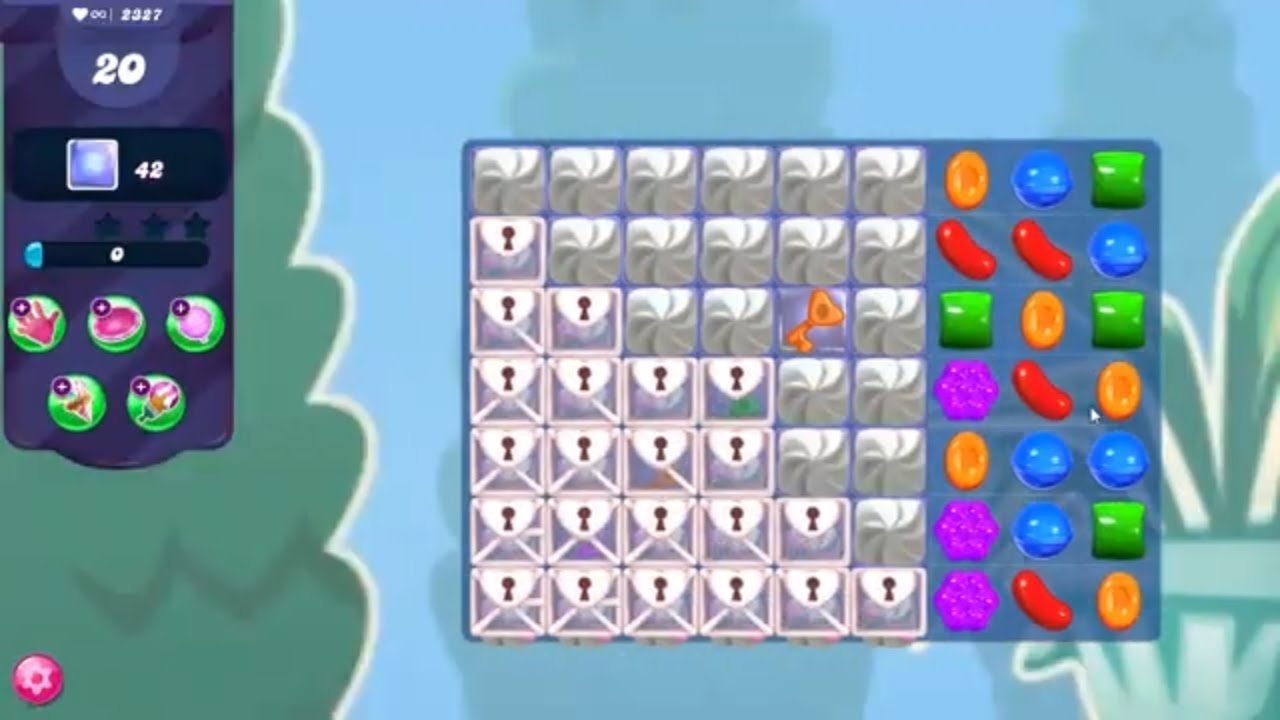 Candy Crush Saga LEVEL 2327 NO BOOSTERS (new version)