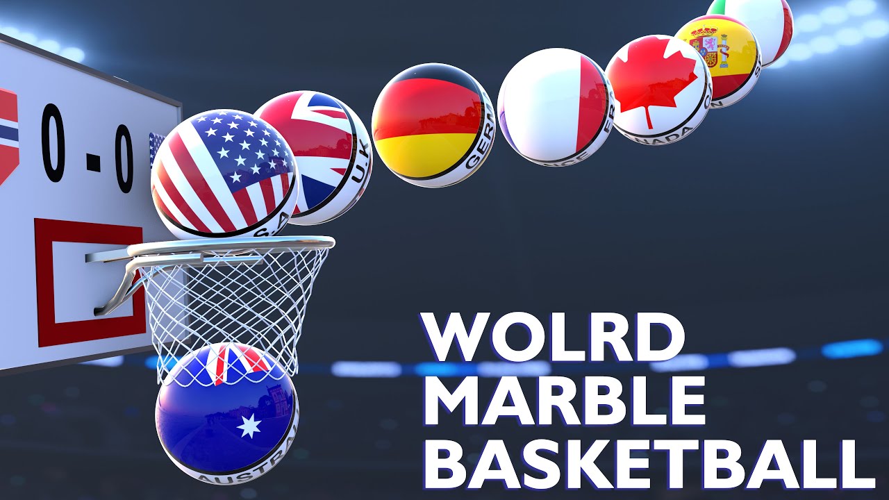 Marble Basketball Tournament 3D
