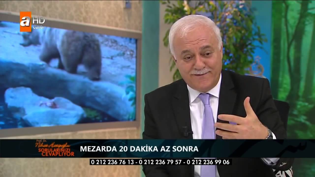 Nihat Hatipoğlu ile Cuma Sohbetleri '' Şeytan Kimleri Sevmez& Mezarda 20 Dakika '' 14 Ka
