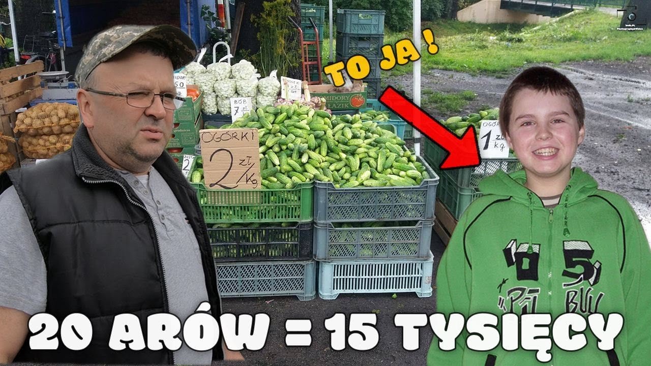 KIEDYŚ MIAŁEM 20 AR&Oacute;W WARZYW I ZAROBIŁEM 15 000 ZŁ☆[Vlog #43] z Podw&oacute;rka