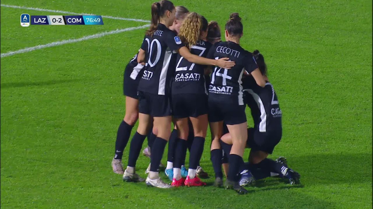 Lazio - Como W. 1-2 | Škorvánková mette il sigillo sui 3 punti | #SerieAfemminile eBay