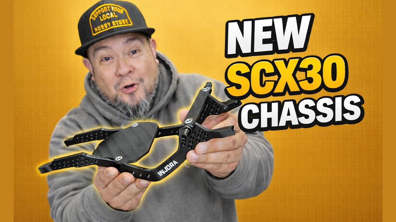 Stop Using the Stock SCX30 Chassis! INJORA LCG Install Guide