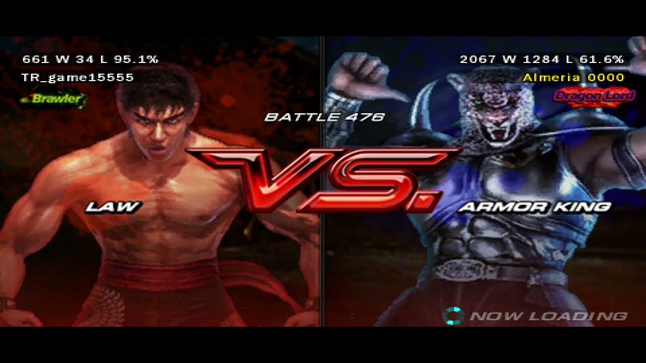 Takken 6 ppsspp || Law ghost battle 